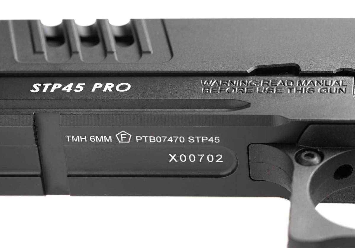 G&G Armament STP45 PRO 8 Inch GBB - Black