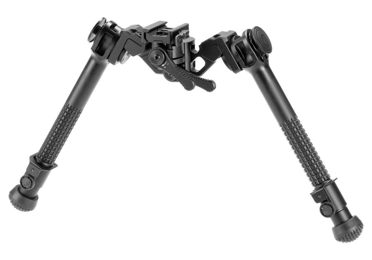 Leapers Goliath Picatinny 8-12 Tommer Bipod - Sort