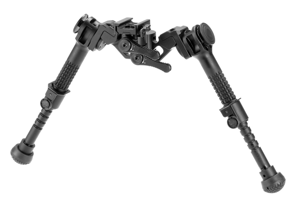Leapers Goliath Picatinny 6-8 Tommer Bipod - Sort