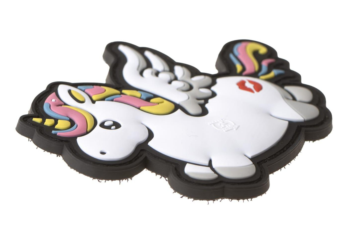 Flying unicorn KISSMYASS, Rainbow