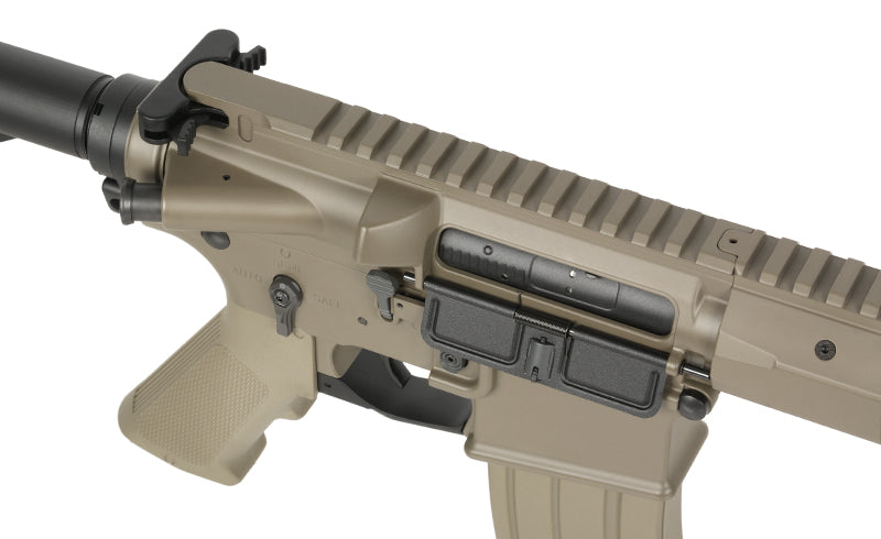 WE13 DSG 13" M4/AR-15 Knight's Armament Airsoft Riffel, 50 RPS, ETU - Tan