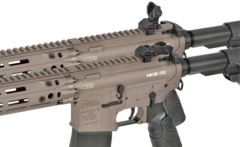 Daniel Defense M4A1 RIII 14.5" Replica Eshooter ETU, GEN-2 - FDE