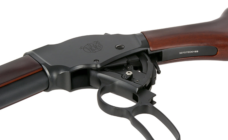 M1887 Lever Action Long Shotgun Replica - ægte træ