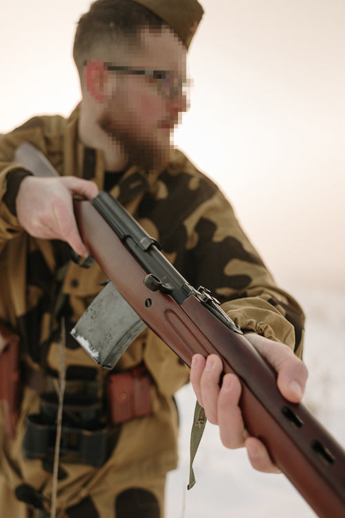 SVT-40 AEG Riffel Replica - ægte træ