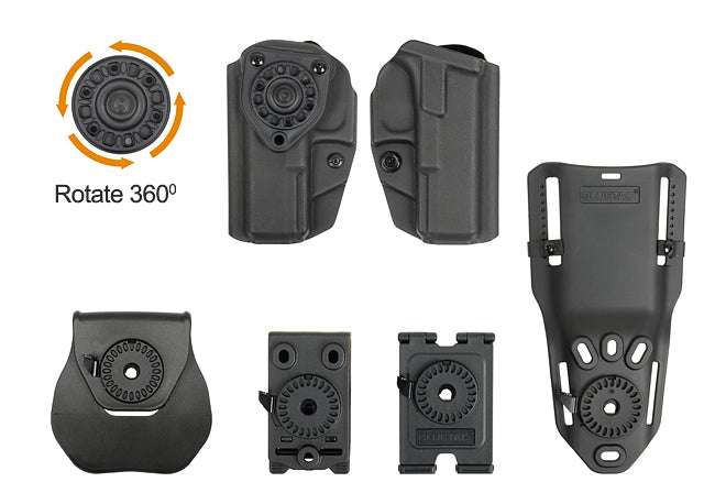 Quick Attachment Kydex M9 Hylster - Sort