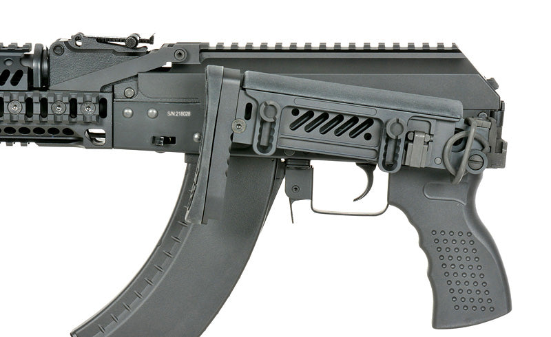 CM.113 AKM Taktisk Riffel Replica med Eshooter ETU, GEN-2