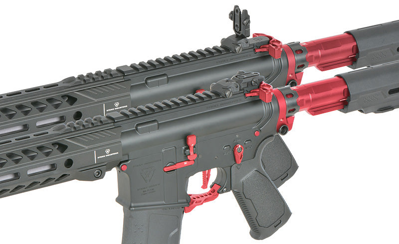 Strike industries 13.5" Raiders Competition Karabin AEG Riffel, GEN-2 - Rød