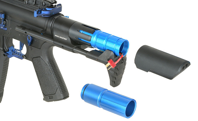 Strike industries 4" Raiders Competition PDW AEG Riffel, GEN-2 - Blå