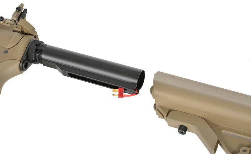 Noveske 10.5" Gen III Shorty 300BLK AEG Riffel Eshooter ETU, GEN-2 - Tan