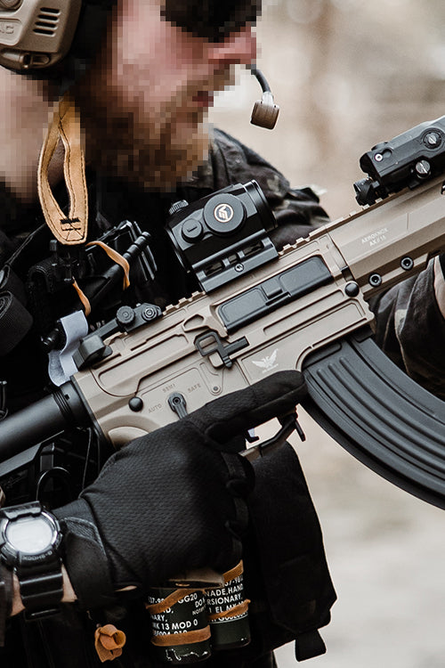 Scrapper 1x25 Rød dot SIGHT - Sort