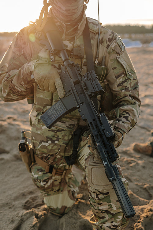 Airsoft replica WE07 10" M4/AR15, 30 RPS, WELL ETU