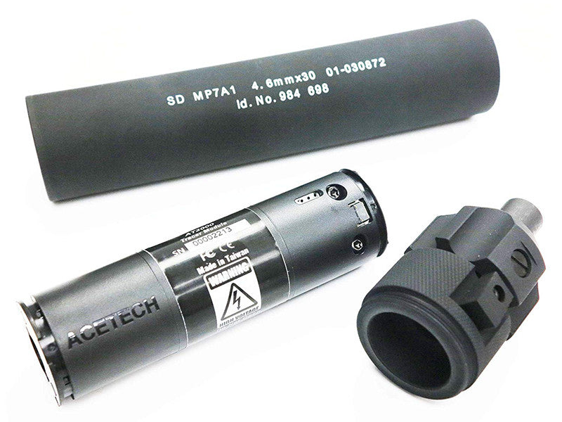 Angry Gun QD lyddæmper med AT2000R tracer til VFC MP7 A1, 12- mm