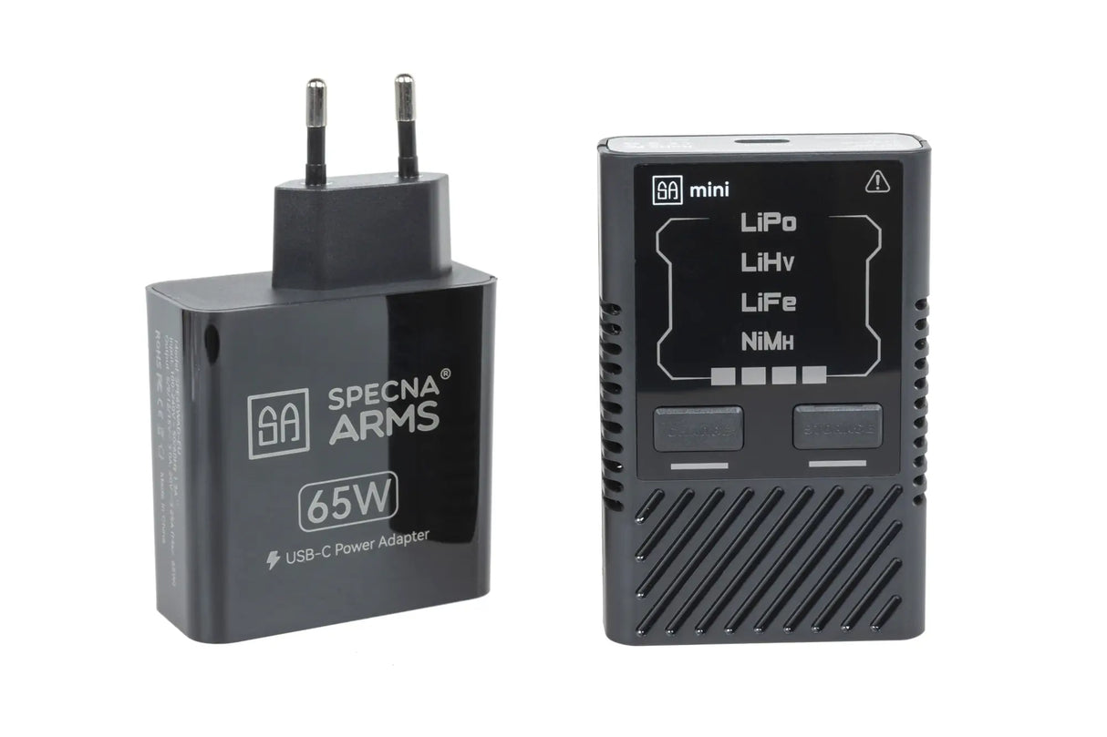 IMars G-Tech Specna Arms x Gens Ace USB-C mini charger with 65W power supply