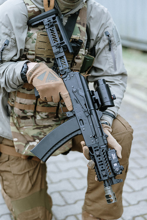 AKS-74U Taktisk Riffel Replica CM.113B Eshooter ETU, GEN-2