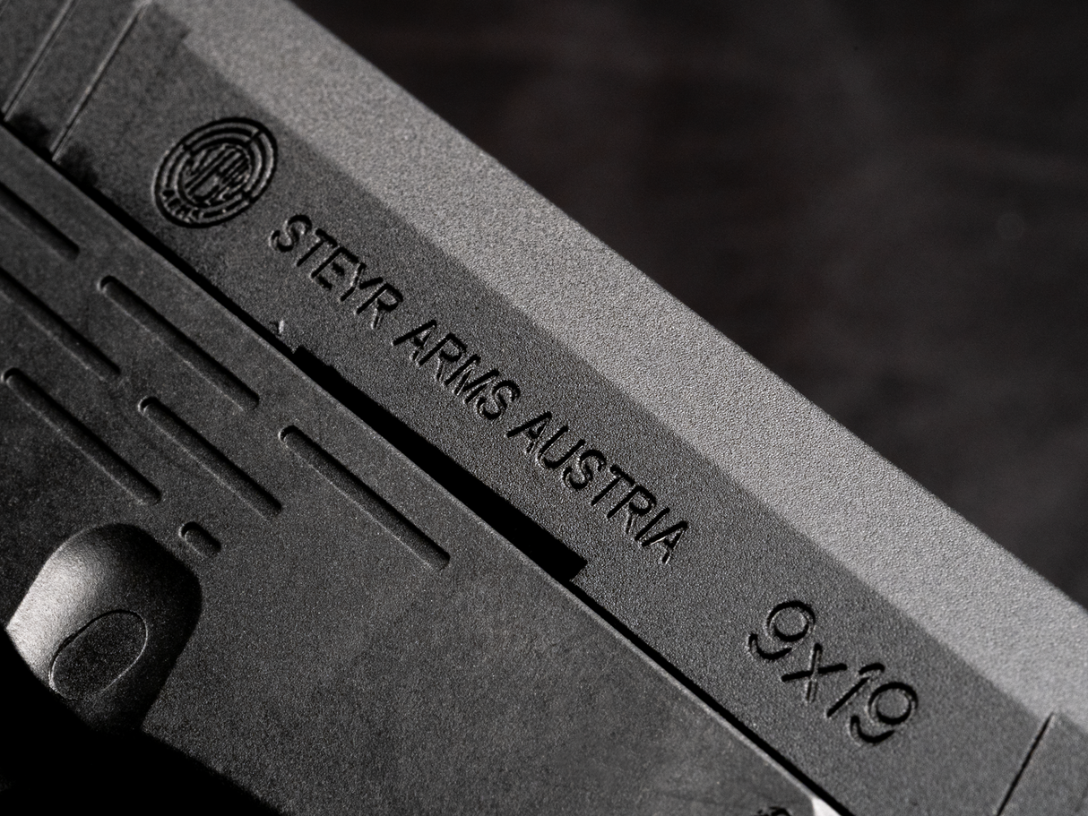 Steyr L9-A2, CO2 ( Gas magasin passar )
