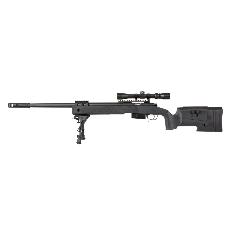 Specna Arms SA-S03 CORE Sniper Riffel med Scope og Bipod
