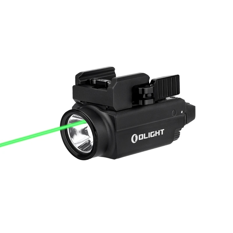 OLIGHT BALDR S Våbenlygte med Grøn Laser 800 Lumen – Sort
