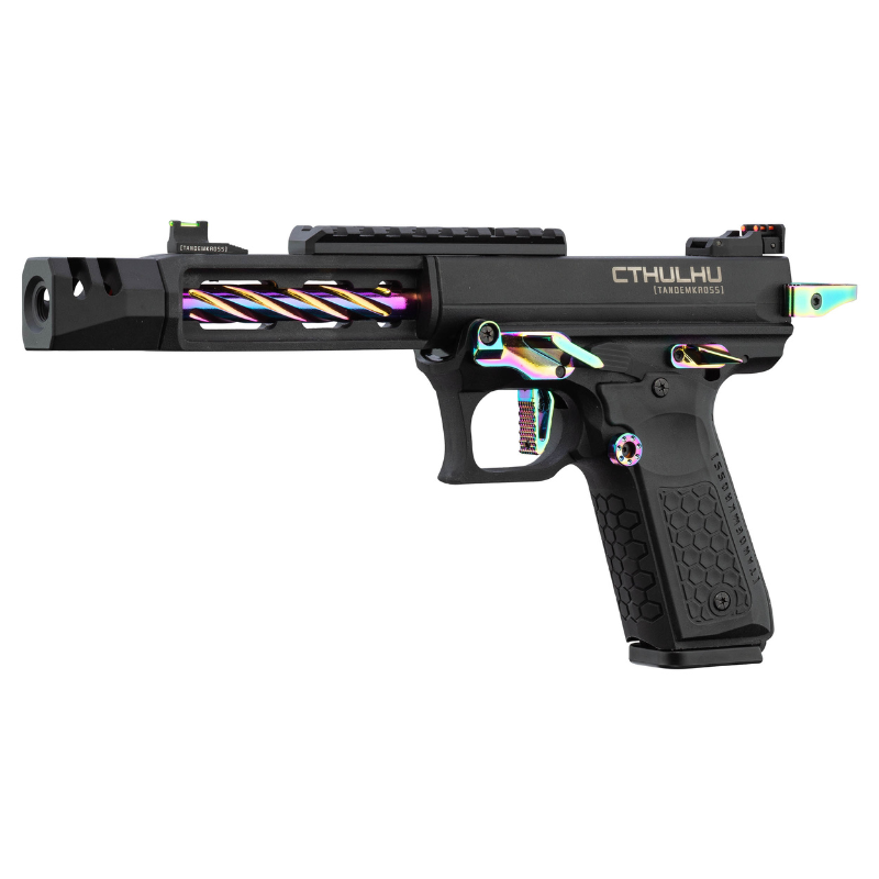 Lancer Tactical CTHULHU GBB Airsoft Pistol Sort Rainbow