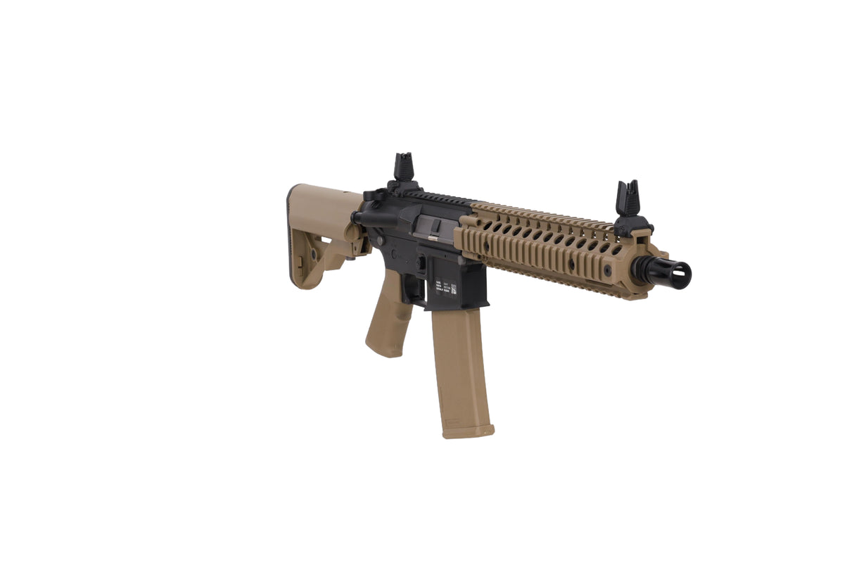 Daniel Defense MK18 SA-F19 FLEX Gen.2 AEG Assault Rifle 10.5" – Half-Tan