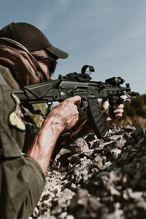 WE09K helmetal GBBR assault riffel replica - Short