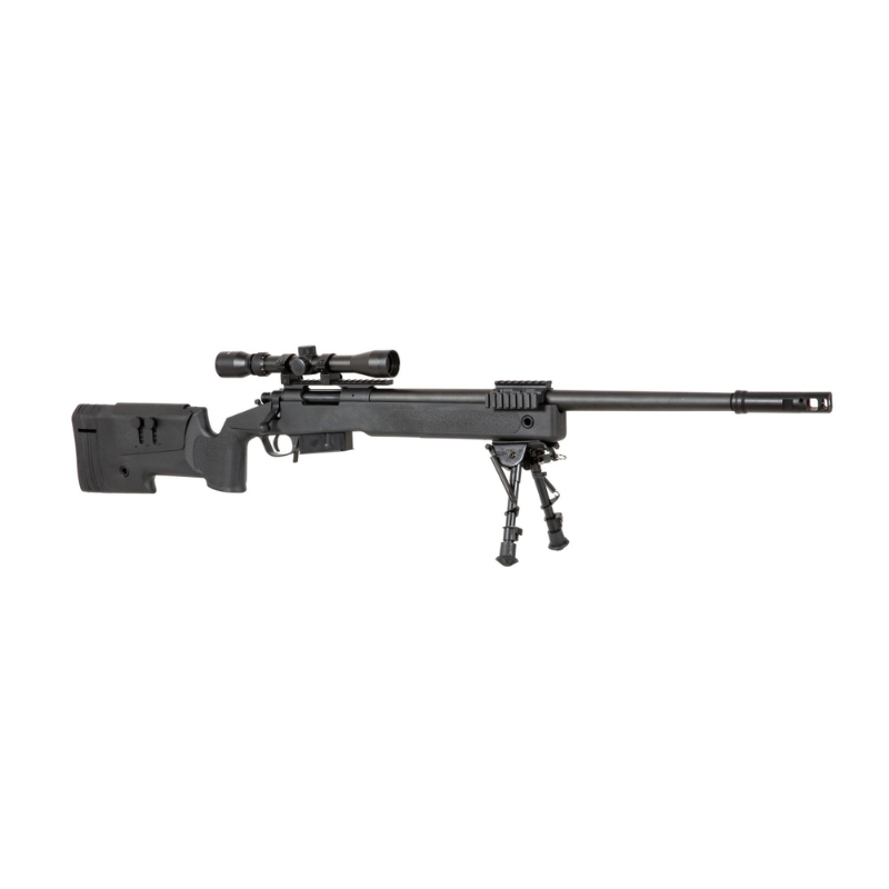 Specna Arms SA-S03 CORE Sniper Riffel med Scope og Bipod