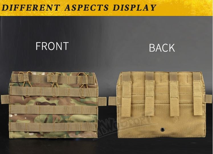 JPC Vest 2.0 Front Panel Triple Pouch - Multicam