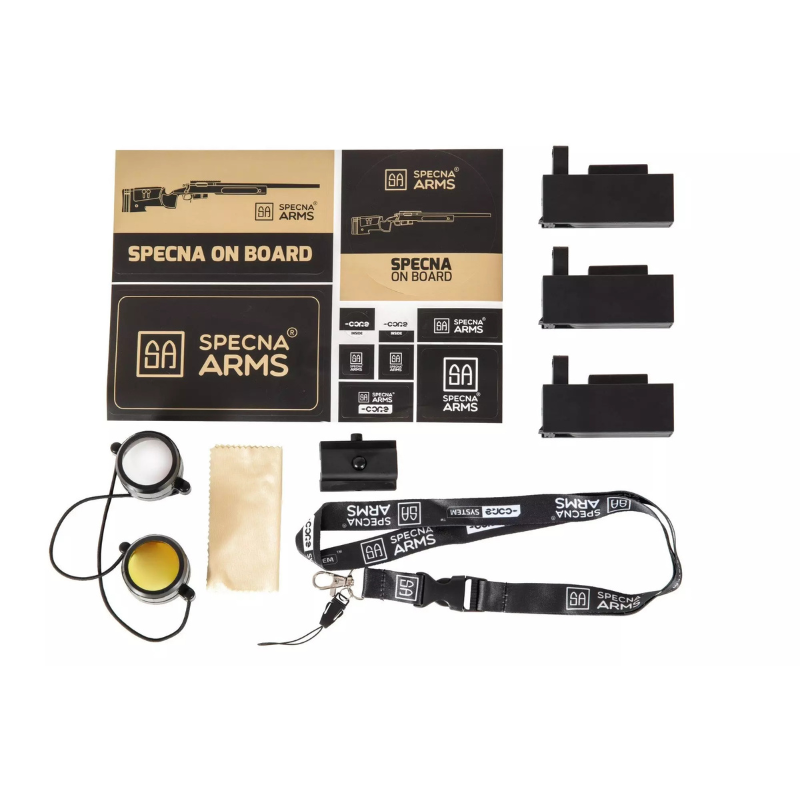 Specna Arms SA-S03 CORE Sniper Riffel med Scope og Bipod