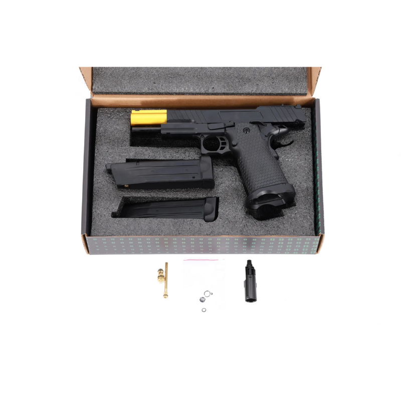 SA-VGP19 VAPOR Optics Ready GBB Pistol - Svart/Guld