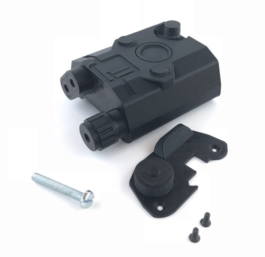 TITAN PEQ15 Batteriboks til PEQ Brick - 3D-Printet, Sort