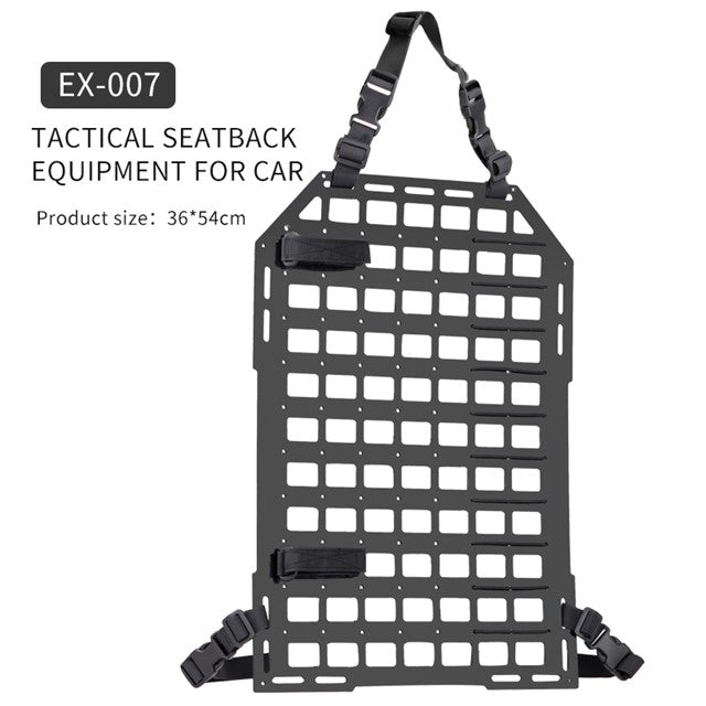 WST Tactical Car Seatback Panel