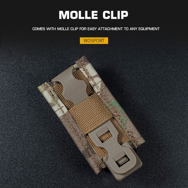 Fast Type Single 9mm Magasin Pouch - Multicam
