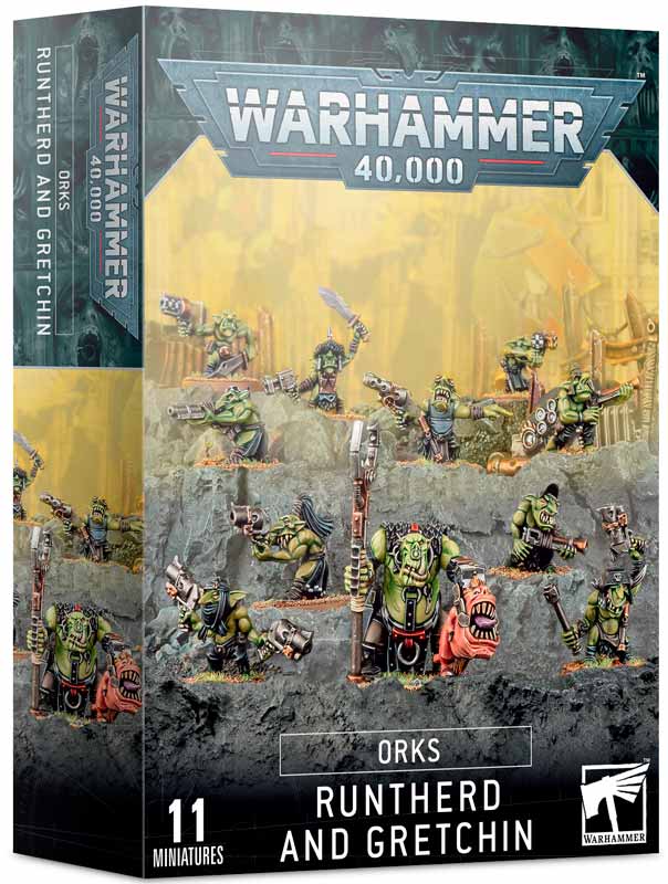 Orks Runtherd and Gretchin