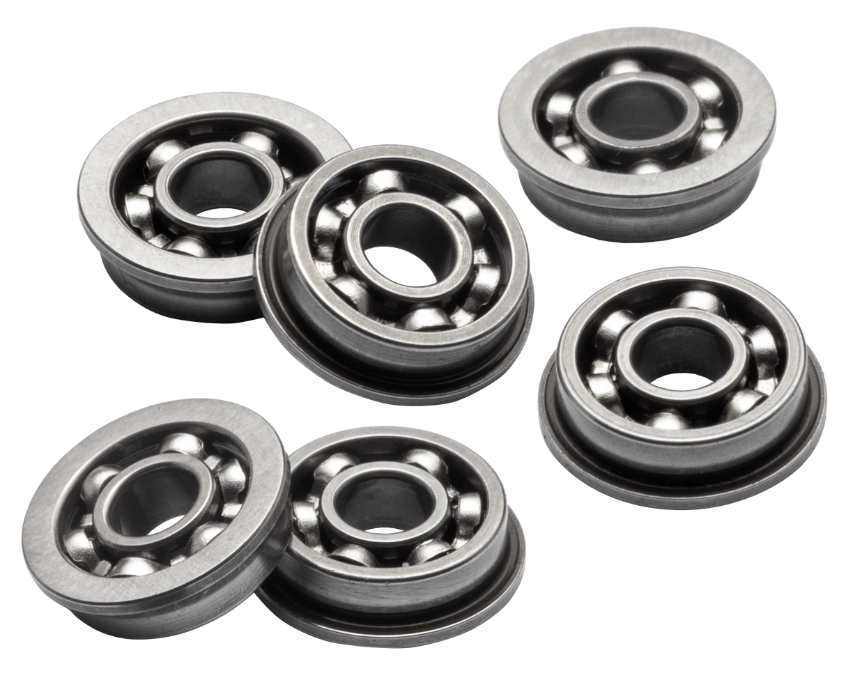OPEN STEEL BEARINGS BUSHINGS 8 MM READY FOR EXTREME MECHANICAL STRESS