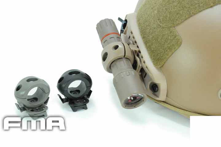 FMA ARC Hjelmmontering til 25 mm Lygte