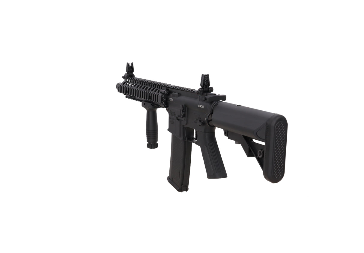 Daniel Defense x EMG MK18 SA-E19 EDGE Gen.2 10.5" AEG Assault Rifle – Black