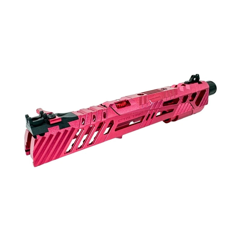 CTM CNC Alu Mantelsläde Superline Split Slide TM Hi-capa 5.1 - Rosa