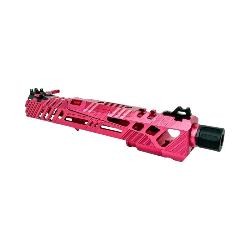 CTM CNC Alu Mantelsläde Superline Split Slide TM Hi-capa 5.1 - Rosa