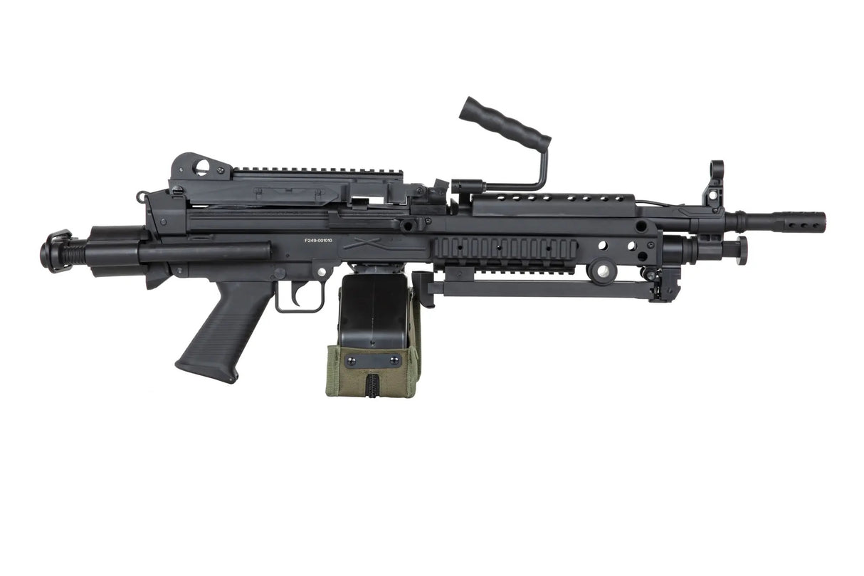 Specna Arms SA-F249 PARA FLEX™ GATE X-ASR™ Black