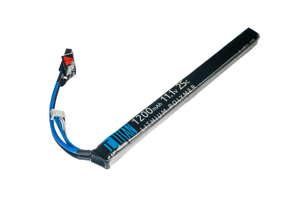 TITAN Li-Po Batteri 11.1V 1200mAh 25C – Stick (AK) Small Tamiya