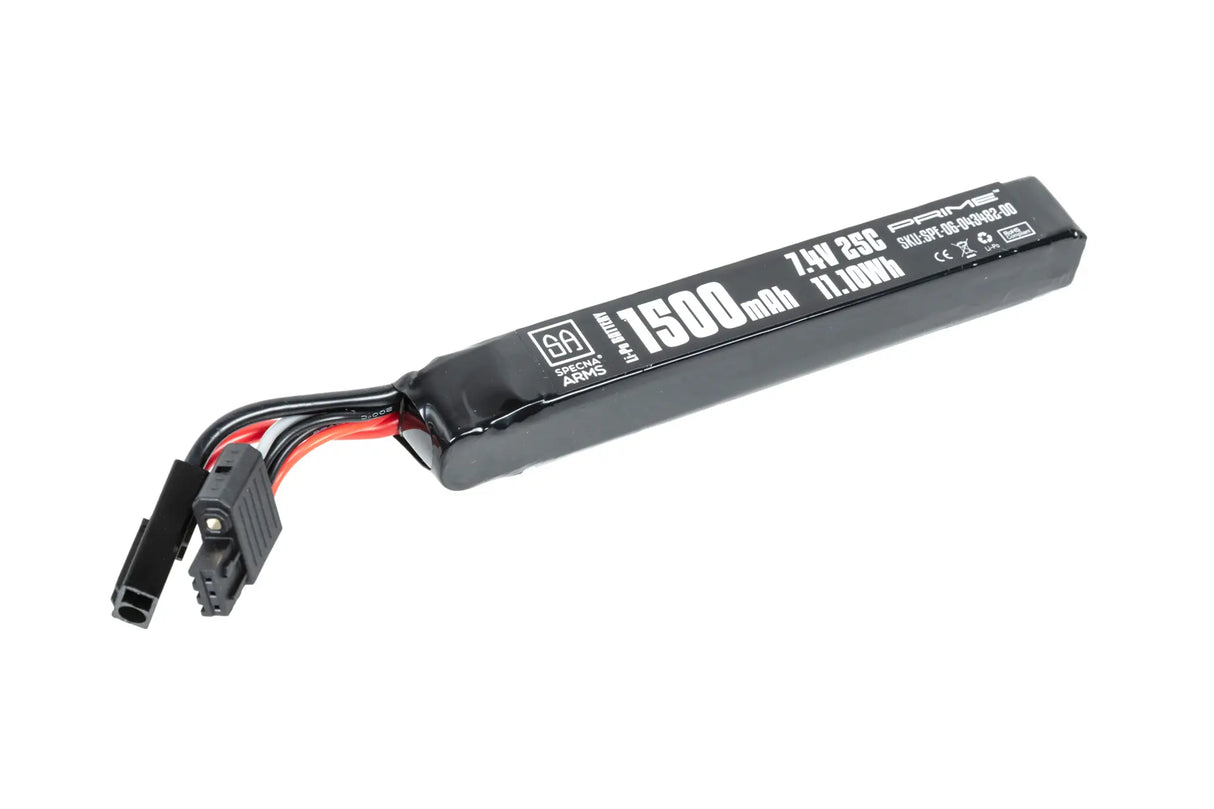 Battery Li-Po Specna Arms x Gens Ace 1500 mAh 25C 2S1P 7.4V Tamiya mini G-Tech