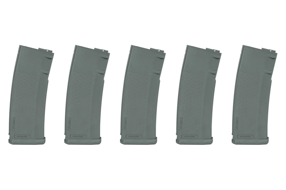 Set of 5 S-Mag Hi-Cap magazines for 380 BBs - Chaos Grey