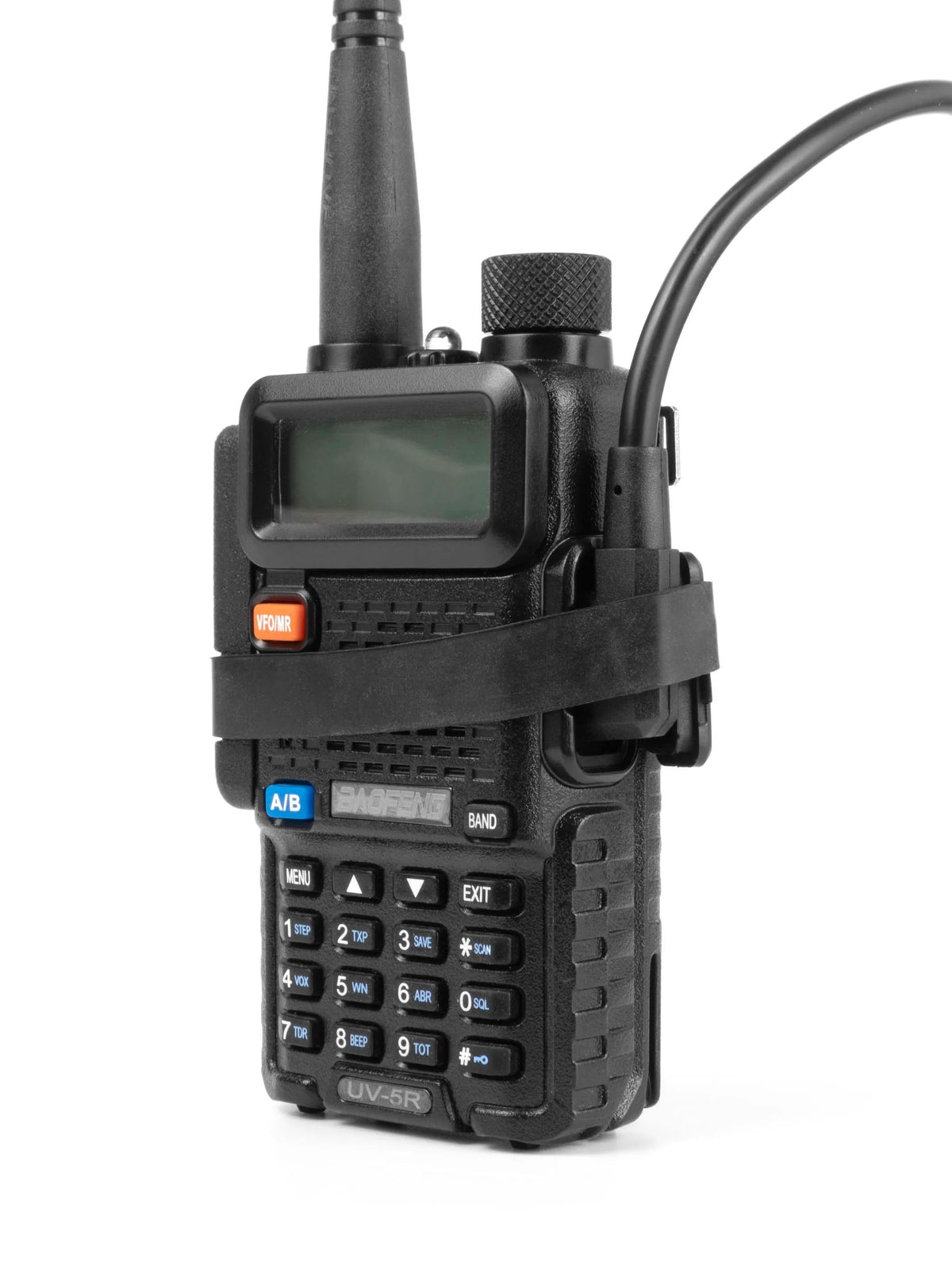 Tridos Baofeng UV-5R PTT Guard and Volume Dial Knob