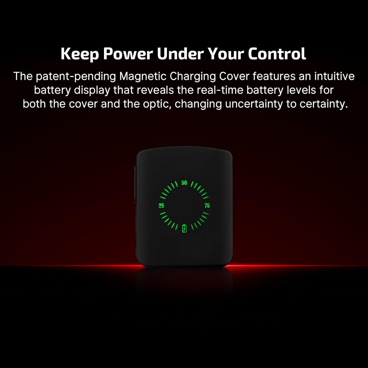 OLIGHT Osight X rødpunktsigte med magnetisk ladecover