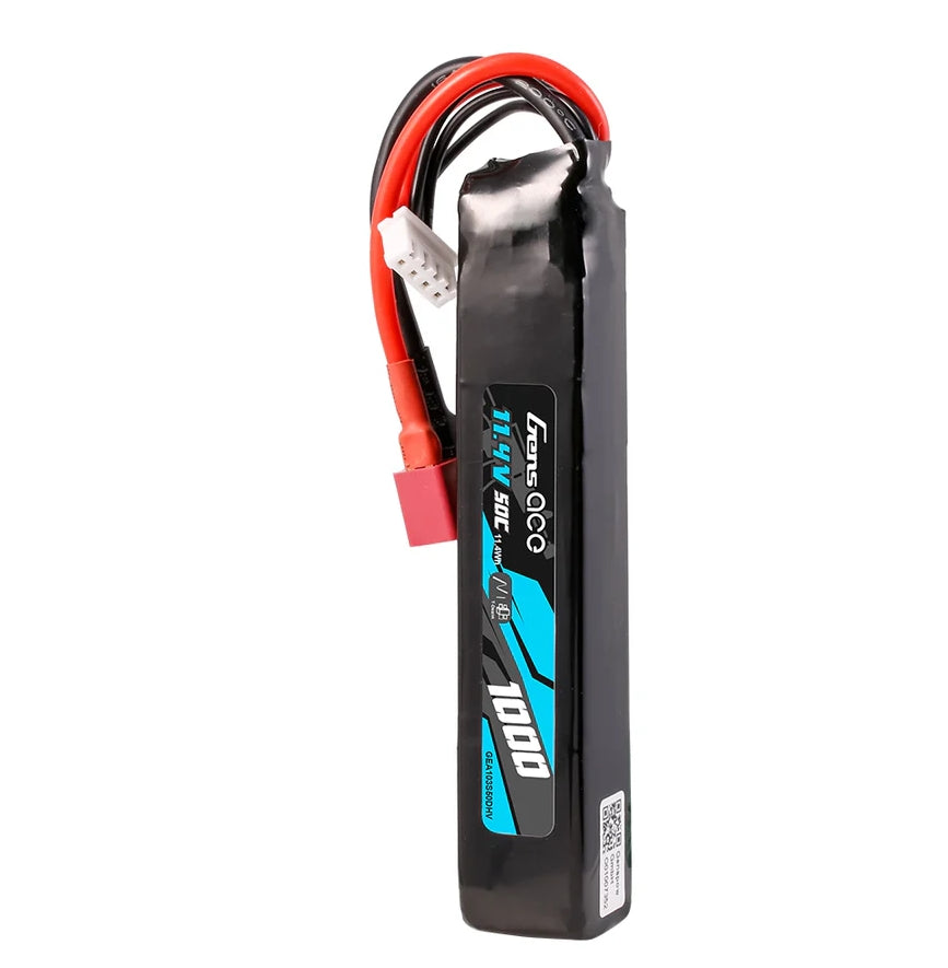 Gens ACE LiHV Batteri 11,4V 1000mAh 50C - Buffer Stick T-Dean