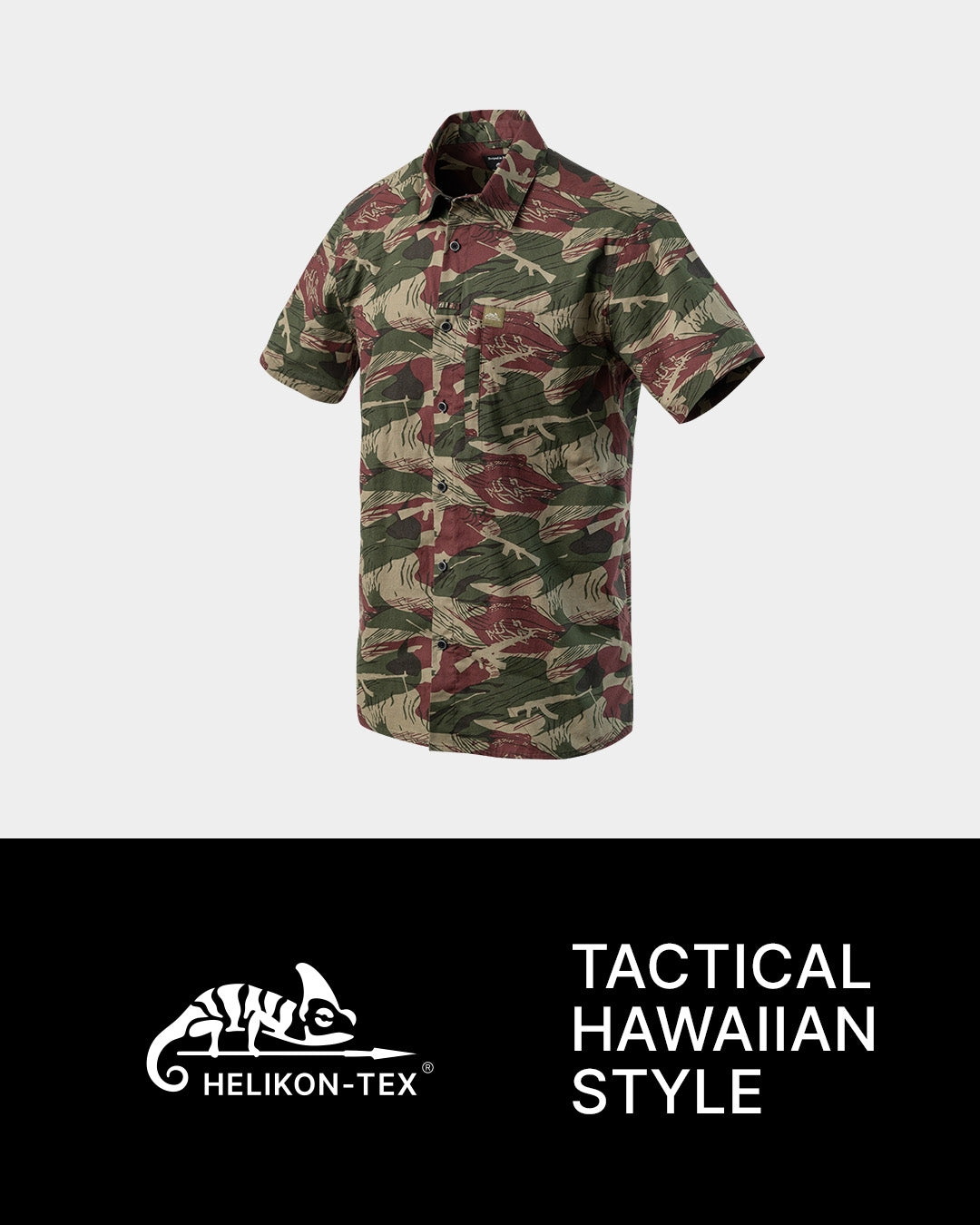HELIKON Hawaiian Shirt