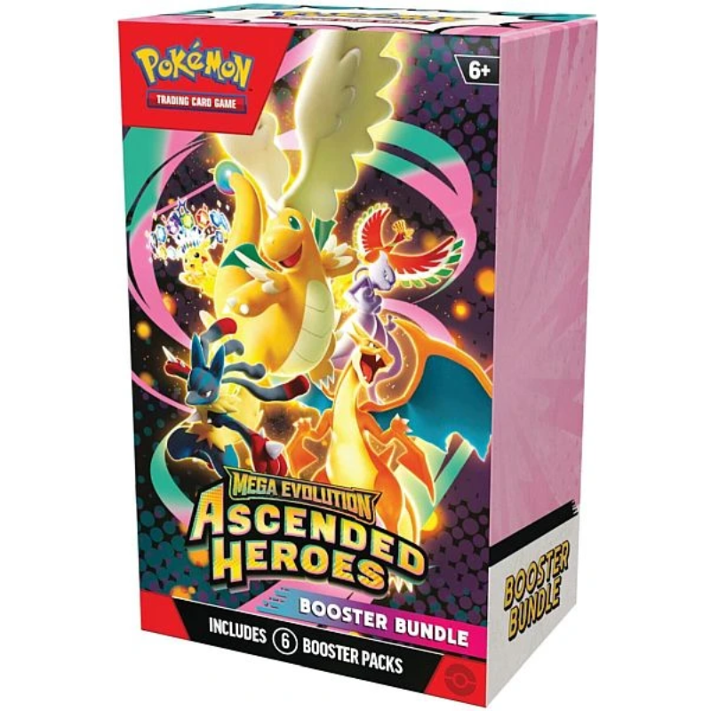 Pokémon TCG: Mega Evolution - Ascended Heroes Booster Bundle