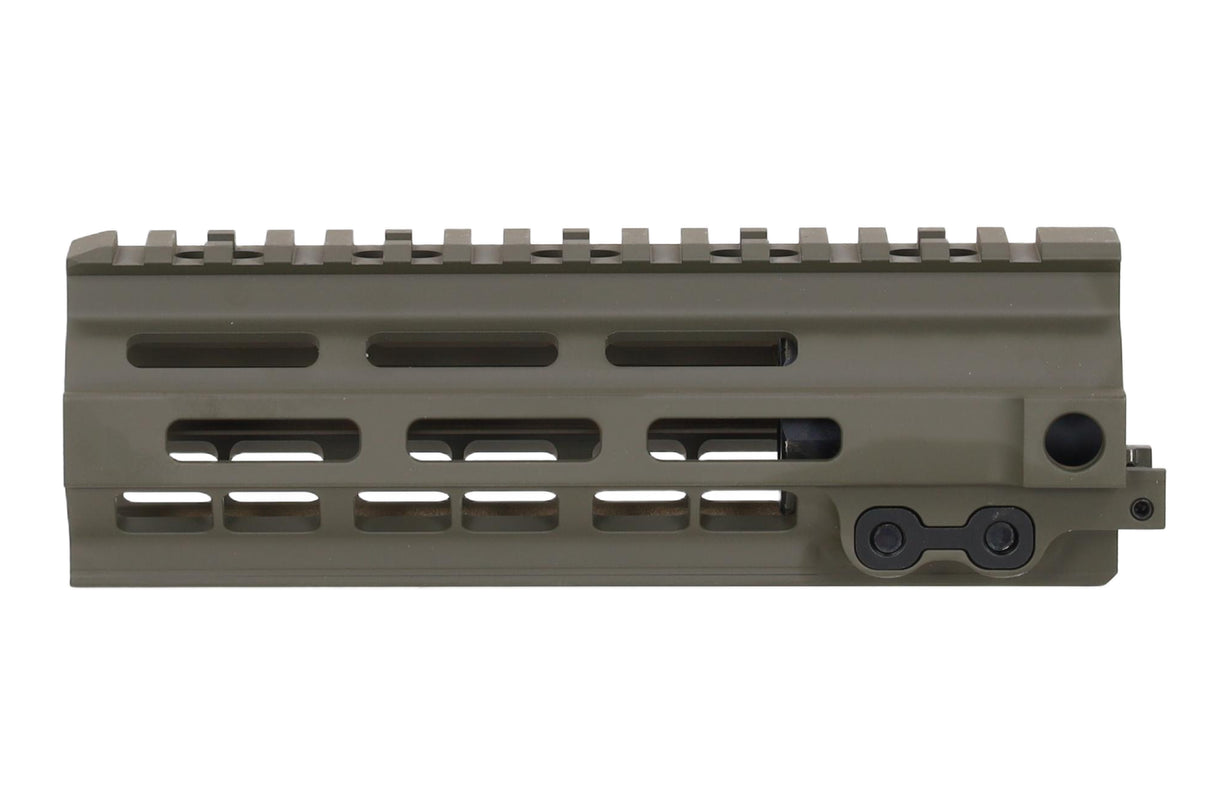 Specna Arms MK8-style M-LOK 7" mounting rail for M4/AR15 replicas - Olive