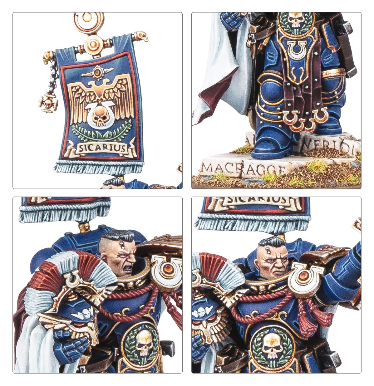 Ultramarines Cato Sicarius Figur