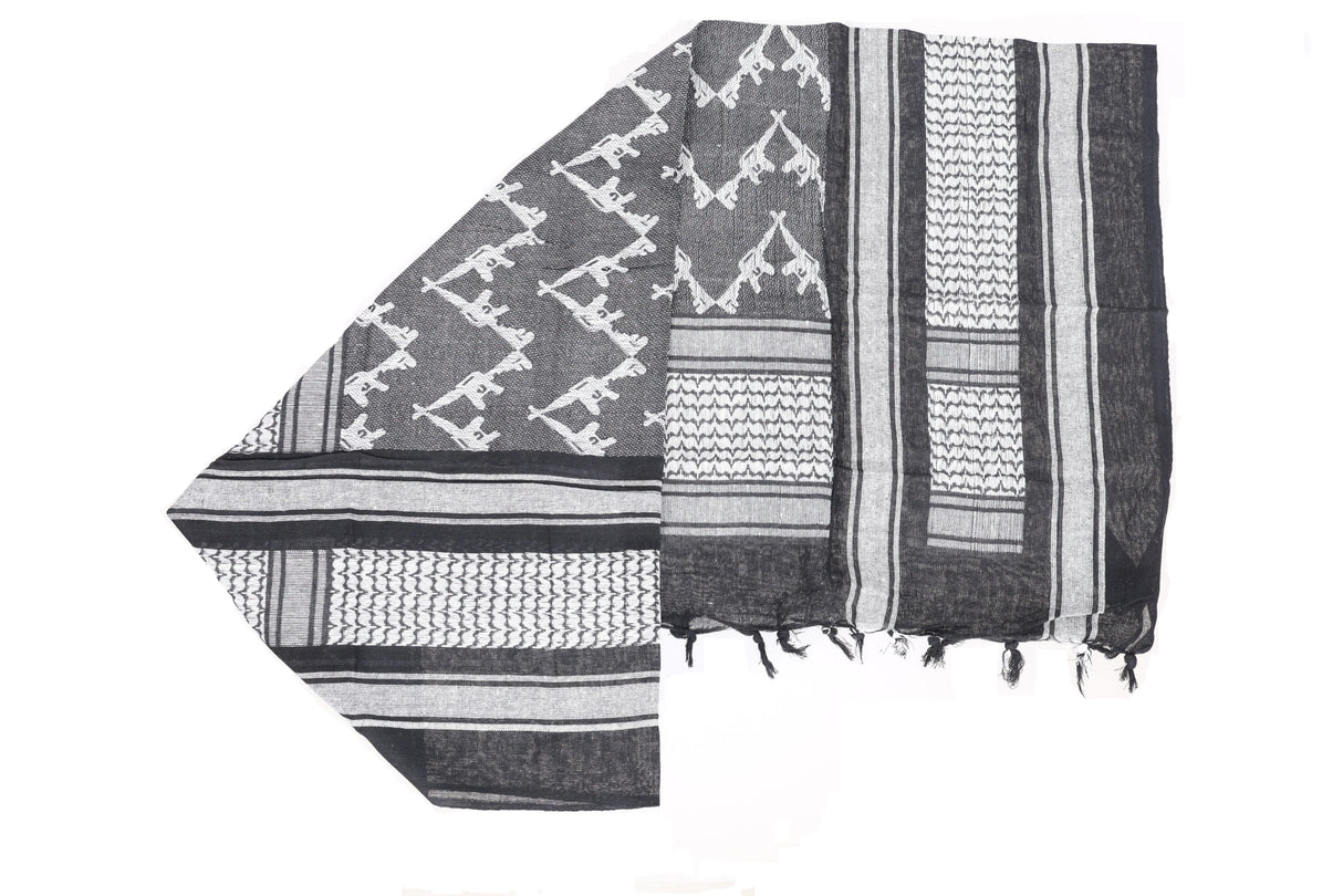Specna Arms Shemagh Double Gun Sling Black and White