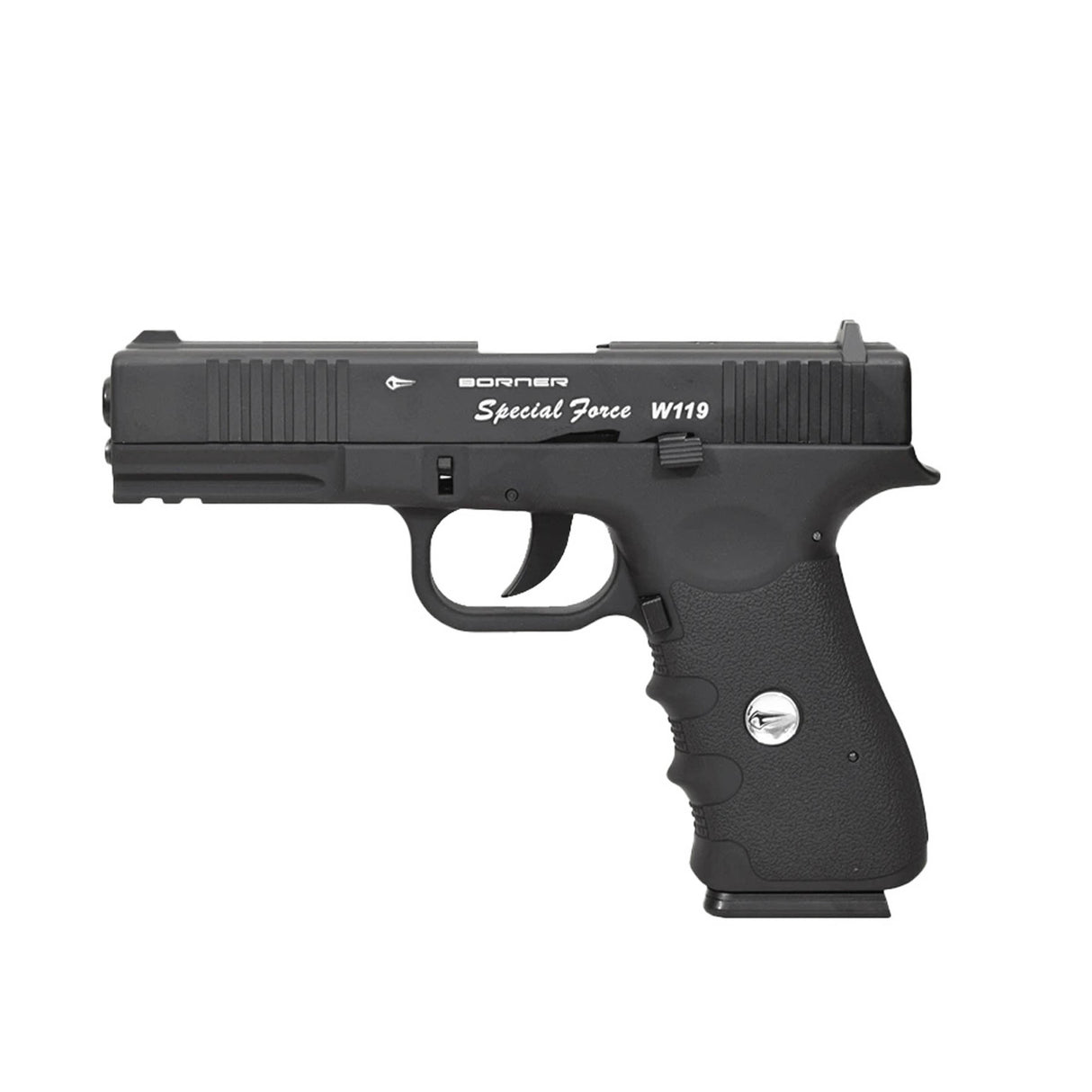 Borner W119 halvautomatisk luftpistol kaliber 4,5 mm
